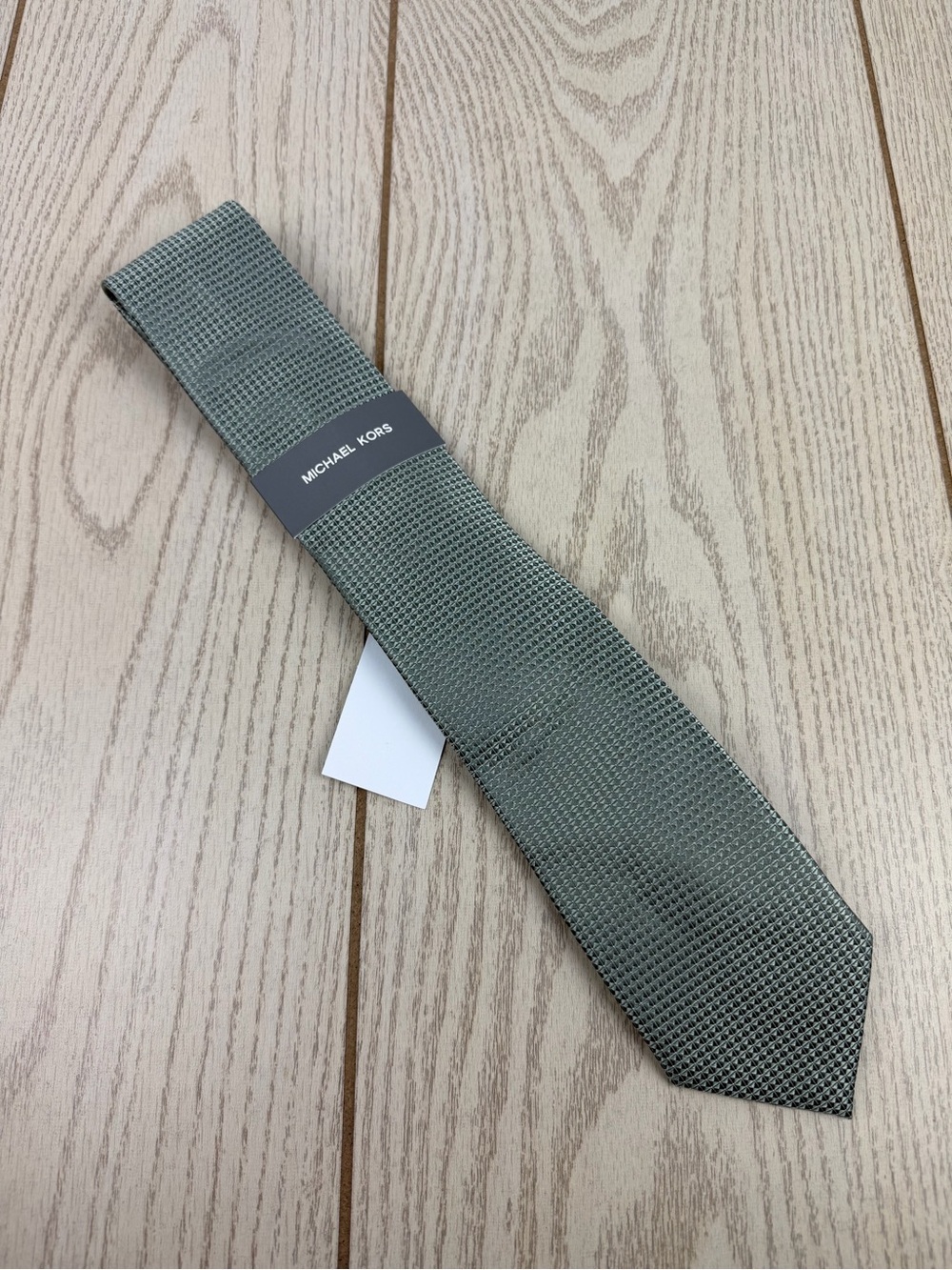 856 Michael Kors Tie Langer Mini fl_49 Pine Green 2MKC25-1024 Silk Blend $69.50